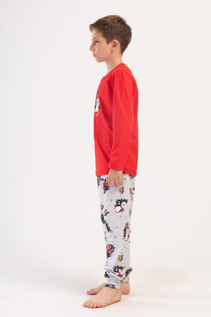 Kids' Boy Gelly Christmas Long Sleeve Pyjama Set