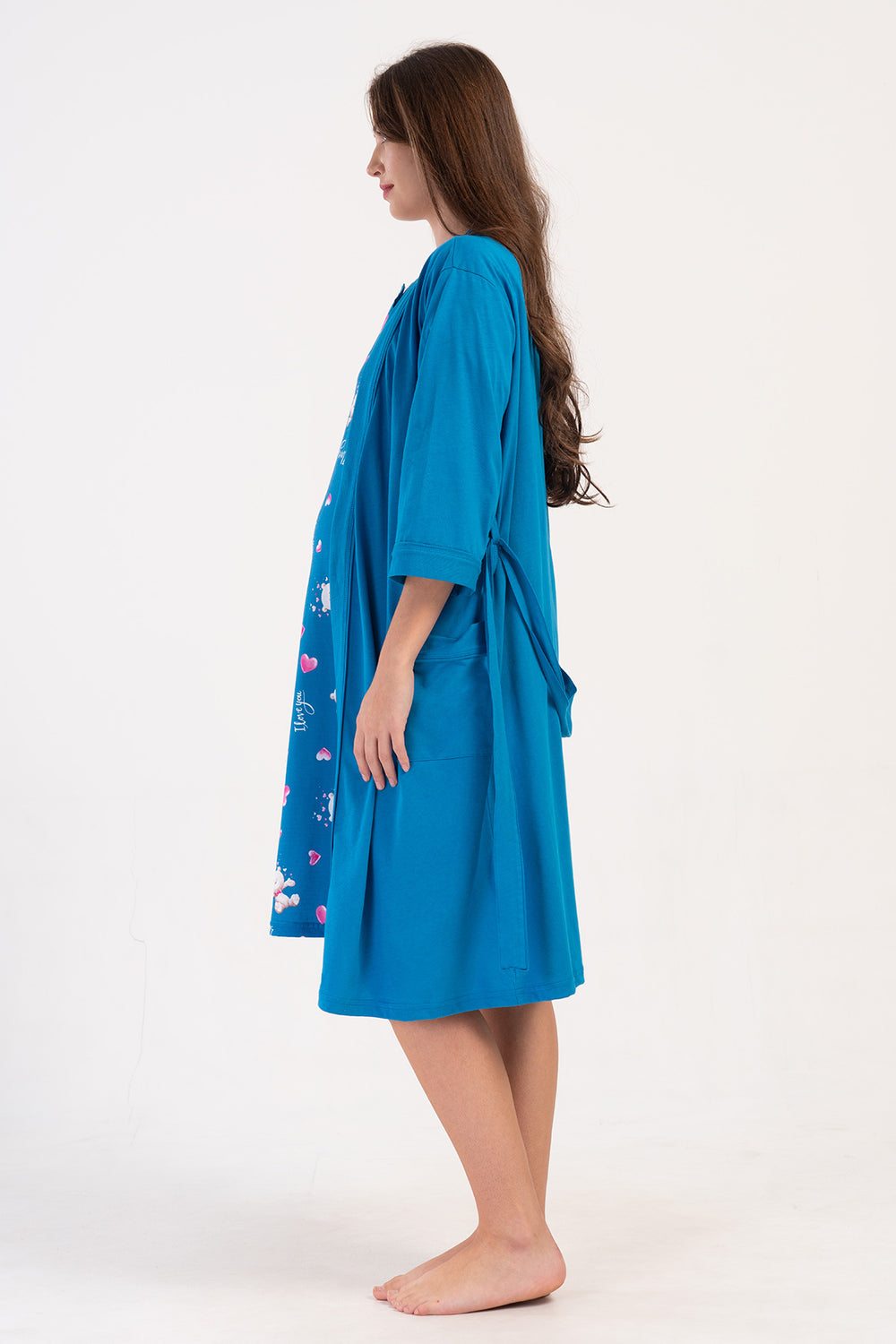 Woman Supreme Una Pregnant Dressing Gown Set