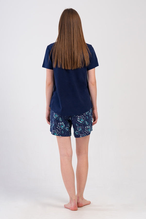 KADIN BATTAL XXL KISA KOL SORT TAKIM 405368 - Vienetta1.GrupSU YESILI