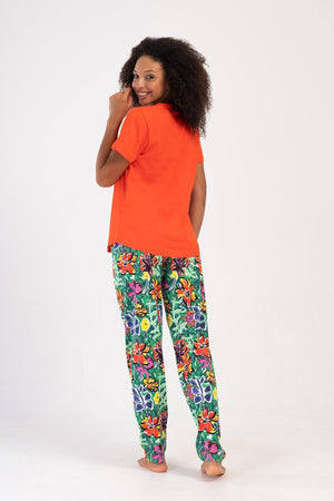 KADIN SUPREM XXL KISA KOL PIJAMA TAKIM 405382 - Vienetta1.GrupY.NARCICEK