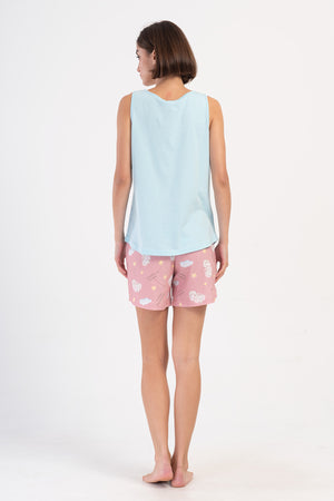 KADIN GENIS ASKILI SORT TAKIM 407004 - Vienetta1.GrupMAVI