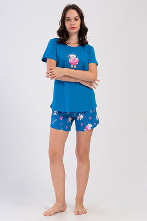 KADIN KISA KOL SORT TAKIM 407006 - Vienetta1.GrupPETROL