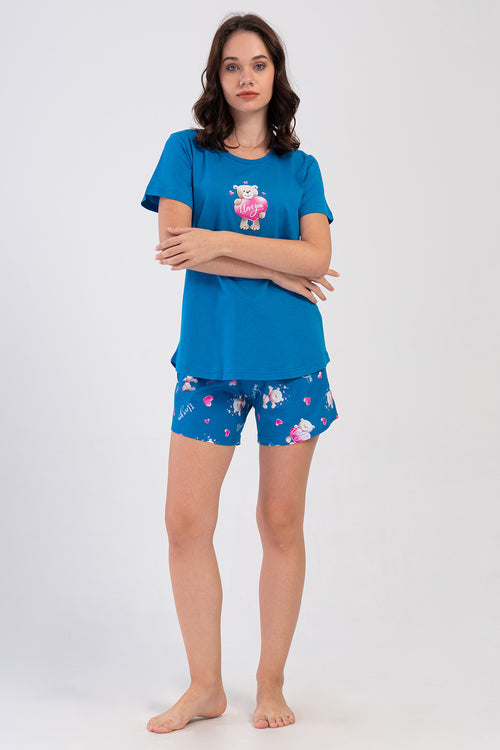 KADIN KISA KOL SORT TAKIM 407006 - Vienetta1.GrupPETROL