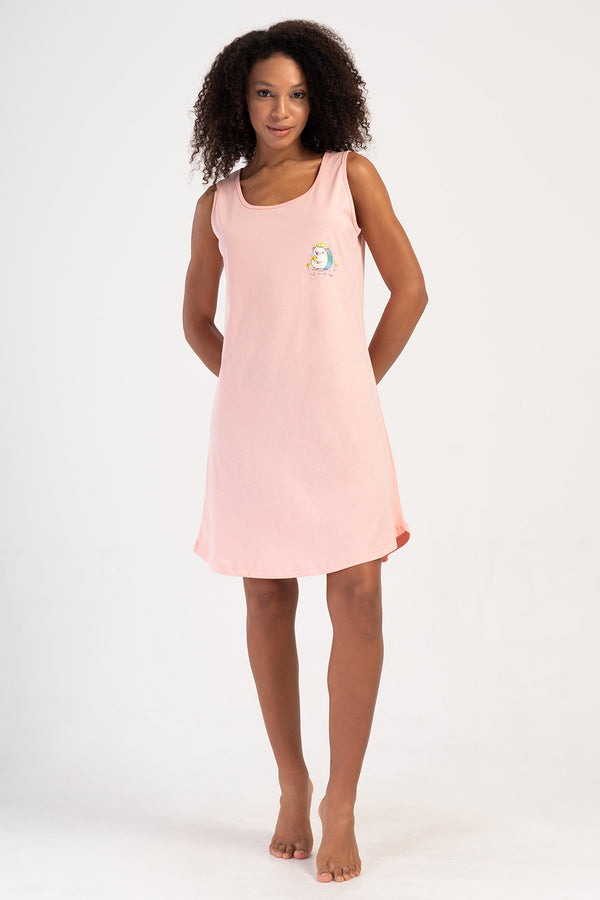 KADIN TUNIK SUPREM 407059 - Vienetta1.GrupBABY PINK