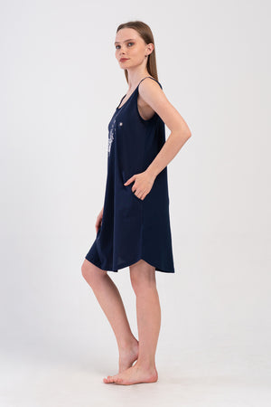 KADIN TUNIK SUPREM 407061 - Vienetta1.GrupY.LACIVERT