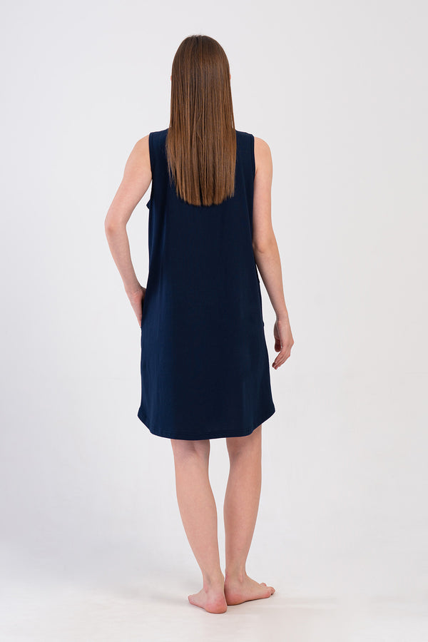 KADIN XXL TUNIK SUPREM 407062 - Vienetta1.GrupY.LACIVERT