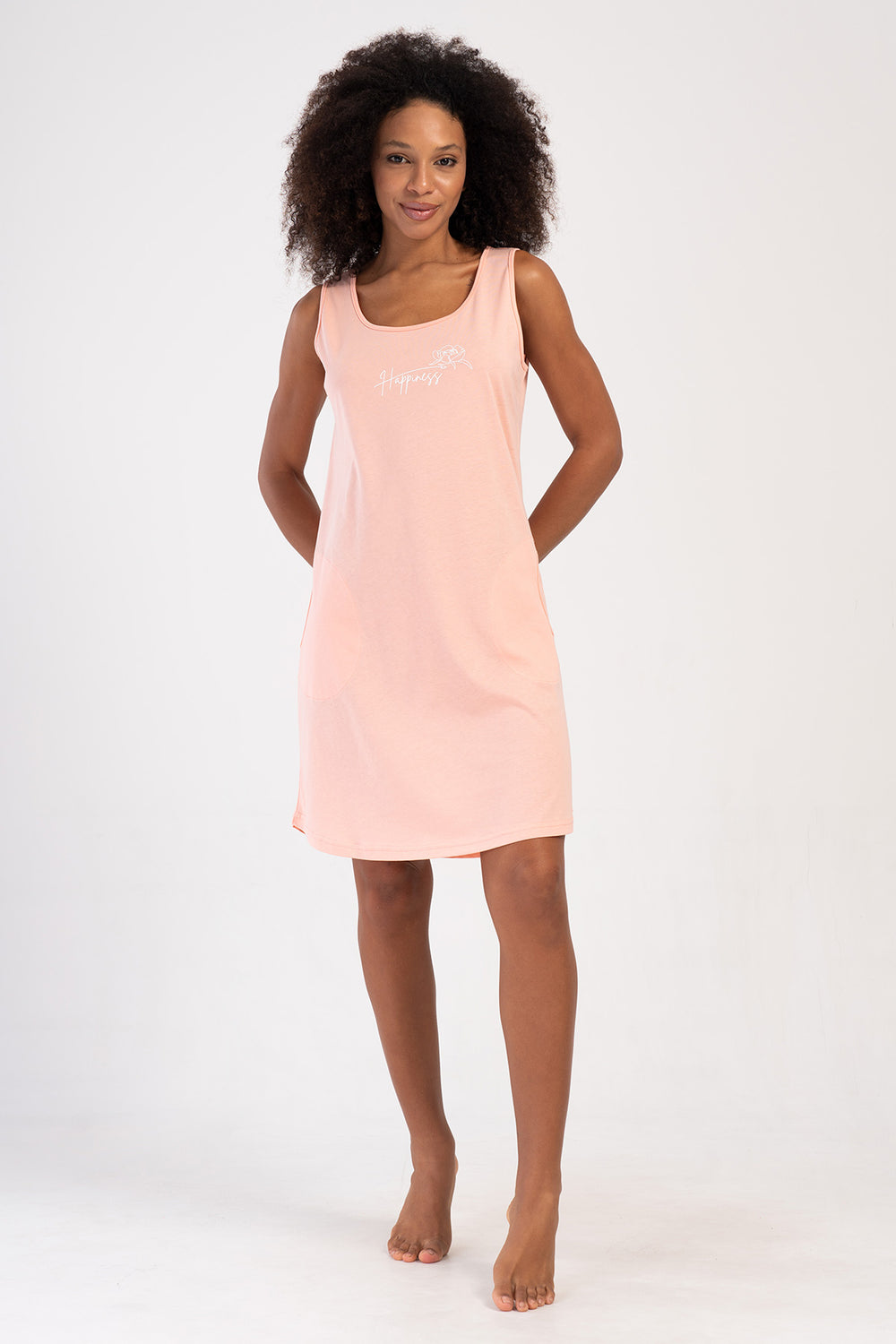 KADIN TUNIK SUPREM 407063 - Vienetta1.GrupAÇIK PEMBE