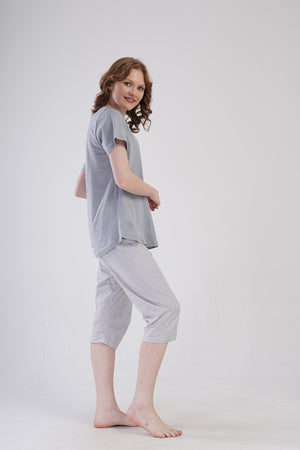 Woman Supreme Big Size Veda Capri Set