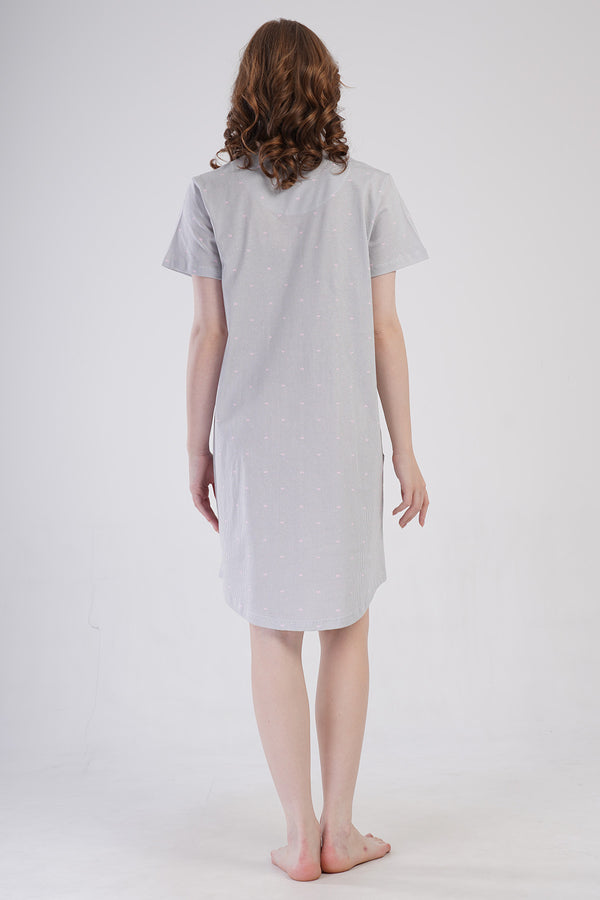 Woman Supreme Big Size Vesa Short Sleeve Tunic