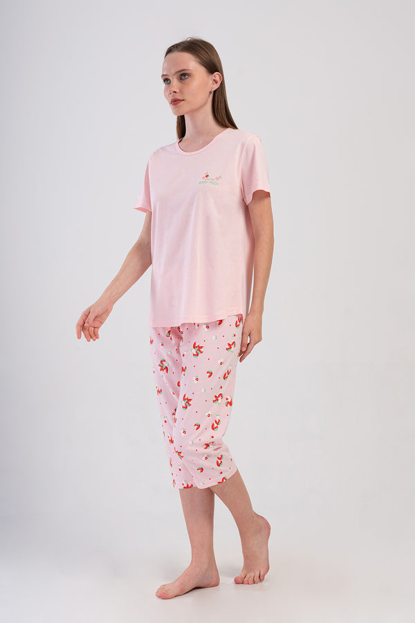 KADIN XXL KAPRI TAKIM SUPREM 408036 - Vienetta1.GrupPINK