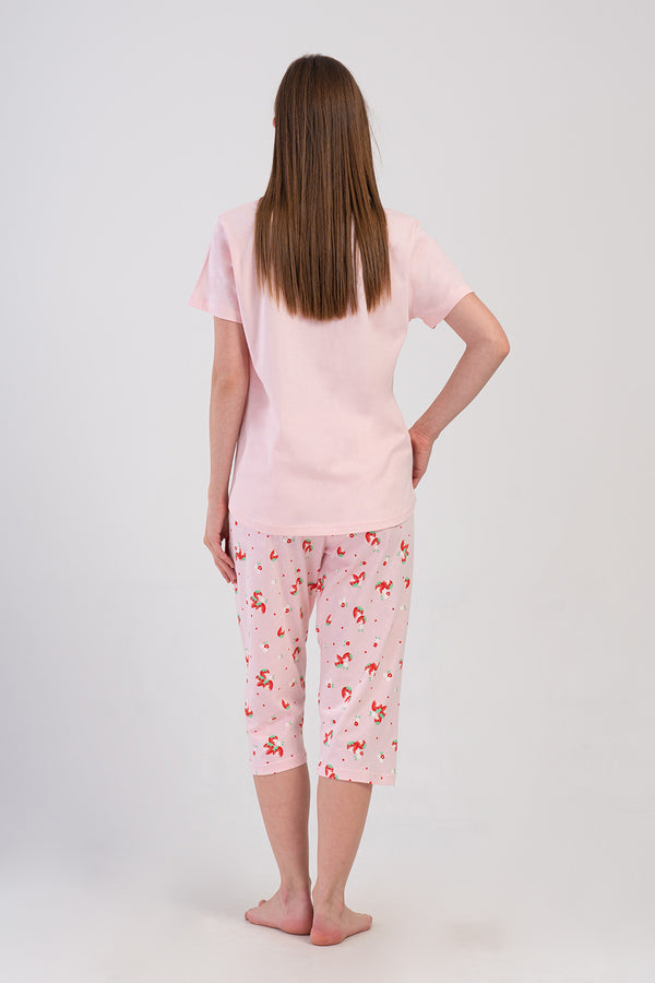 KADIN XXL KAPRI TAKIM SUPREM 408036 - Vienetta1.GrupPINK