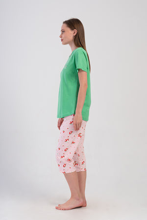 KADIN XXL KAPRI TAKIM SUPREM 408036 - Vienetta1.GrupPINK