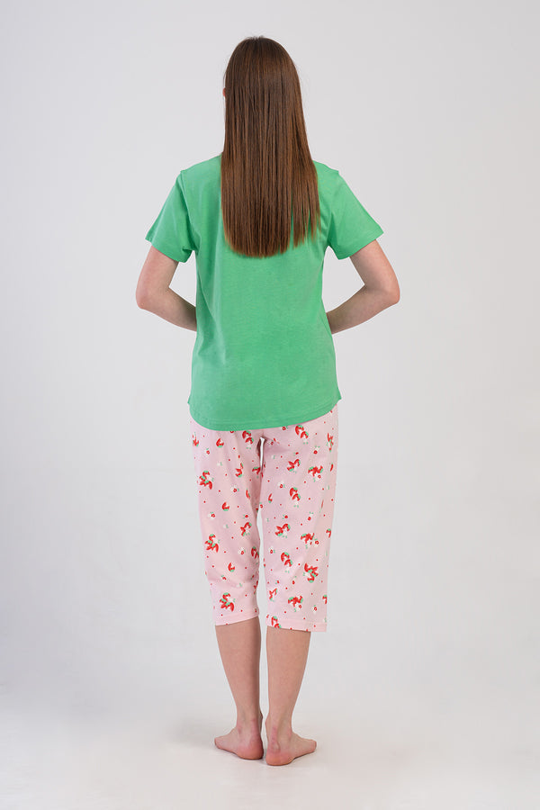 KADIN XXL KAPRI TAKIM SUPREM 408036 - Vienetta1.GrupPINK