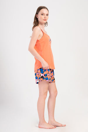 Woman Supreme Big Size Saqa Short Set