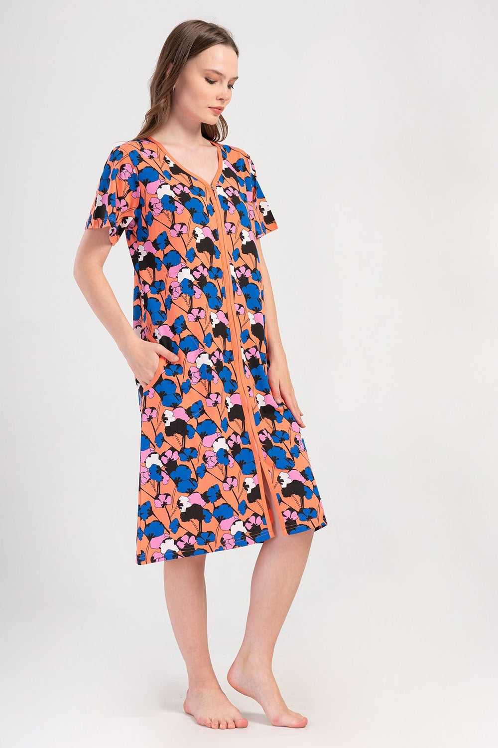 KADIN XXL EV ELBISESI SUPREM 408045 - Vienetta1.GrupMERCAN