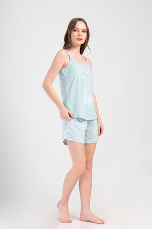 Woman Supreme Sea Star Sleeveless Short Set