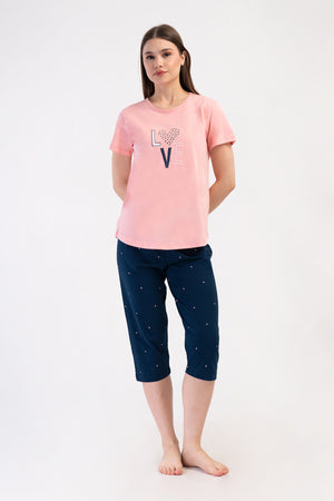 KADIN XXL BATTAL KAPRI TAKIM SUPREM 408055 - Vienetta1.GrupPINK