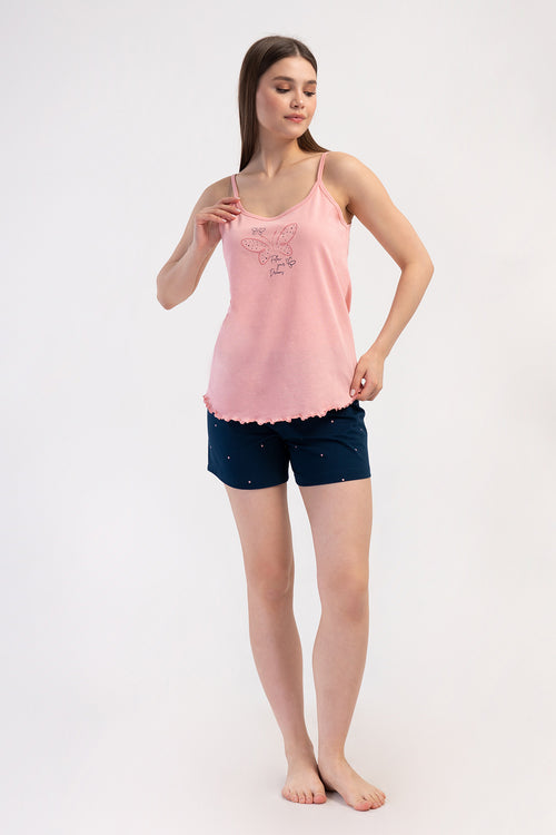 Woman Supreme Luta Thin Strap Short Set - Vienetta1.Grup14 - 1714TCX