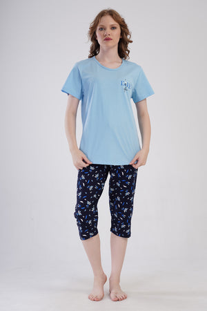 Woman Supreme Big Size Beqa Capri Set