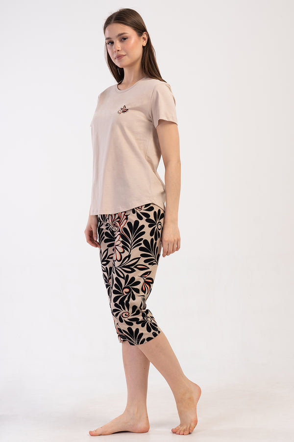 KADIN P.SUPREM O YAKA KISA KOL ETEGI OVAL KAPRI TAKIM