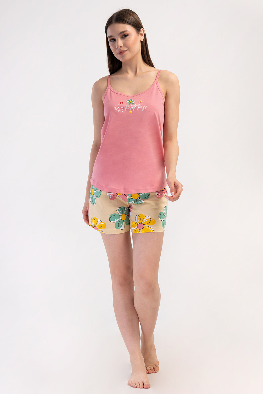 Woman Supreme Mandy Thin Strap Short Set - Vienetta1.Grup16 - 1610TCX