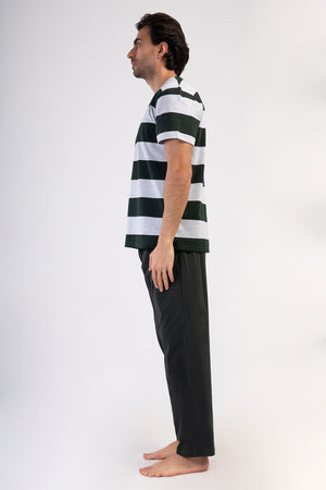 ERKEK PIJAMA TAKIM SUPREM 408074 - VienettaGRAY MELANGEM