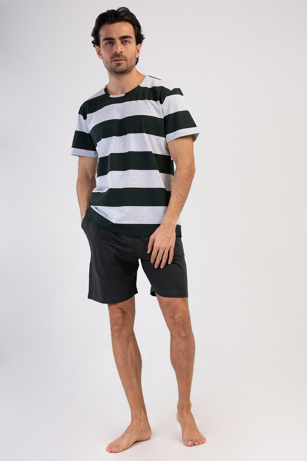 ERKEK SORT TAKIM SUPREM 408075 - Vienetta1.GrupGRAY MELANGE