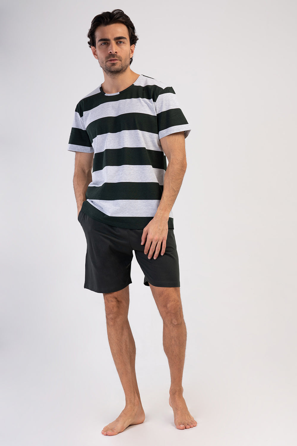 ERKEK XXL SORT TAKIM SUPREM 408076 - Vienetta1.GrupGRAY MELANGE