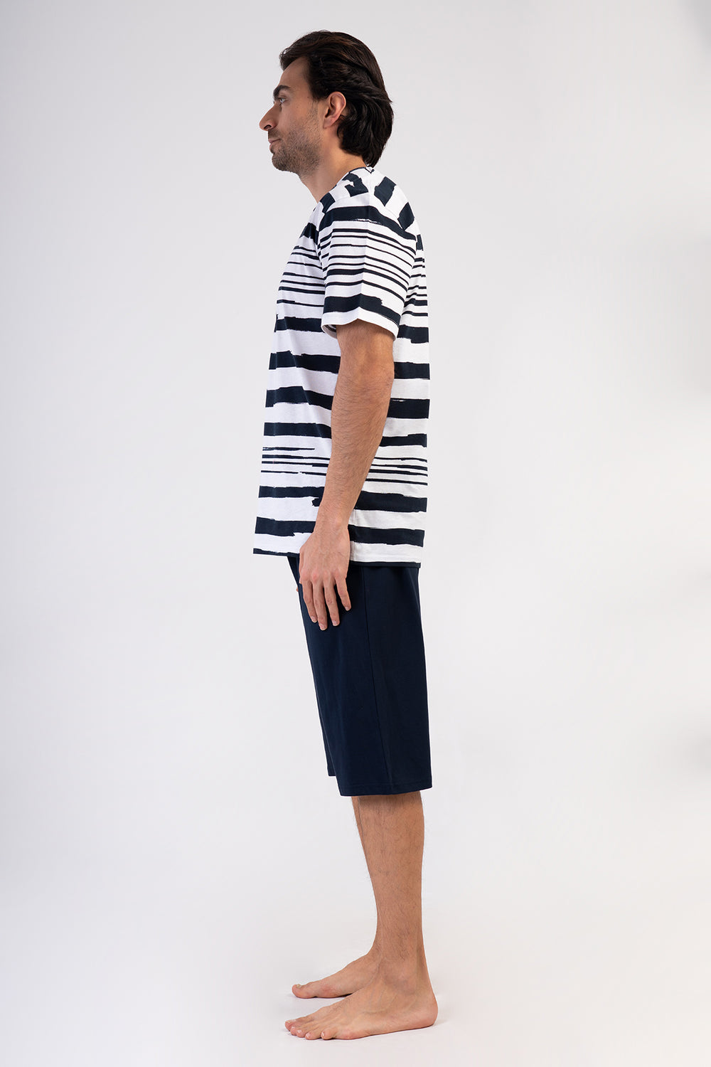 Man Supreme Big Size Sinne Capri Set