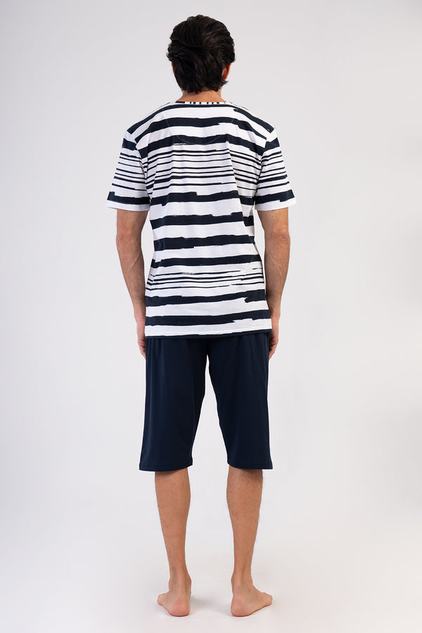 Man Supreme Big Size Sinne Capri Set