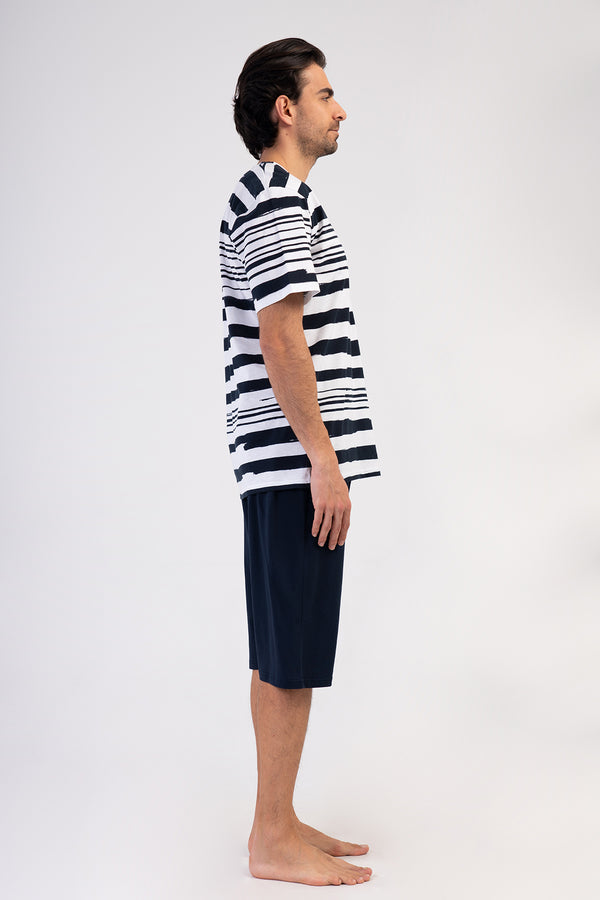 Man Supreme Big Size Sinne Capri Set