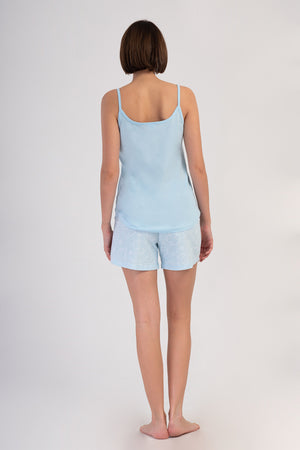 Woman Supreme Soft Blue Short Set