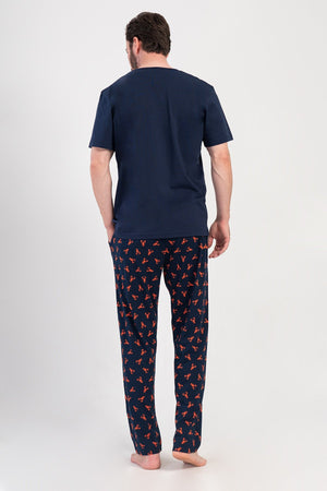 ERKEK PIJAMA TAKIM SUPREM 408119 - Vienetta1.GrupLACIVERT