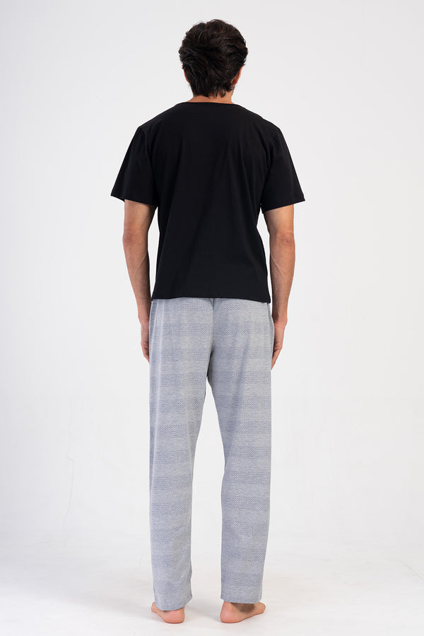 ERKEK SUPREM TEK ALT PIJAMA 408136 - VienettaGRAY MELANGEXL