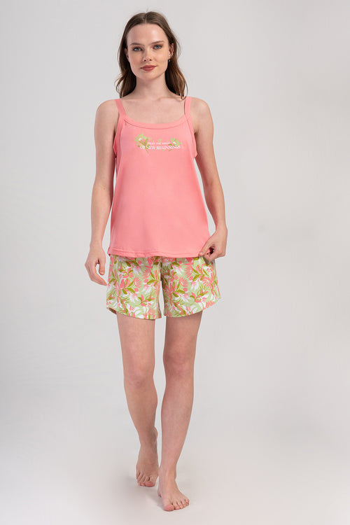 Woman Supreme Big Size Lase Short Set