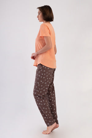 KADIN XXL PIJAMA TAKIM SUPREM 408176 - VienettaSOFT PINK3XL