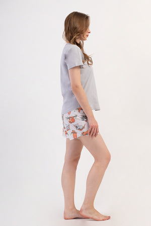 Woman Supreme Catta V Neck Short Set