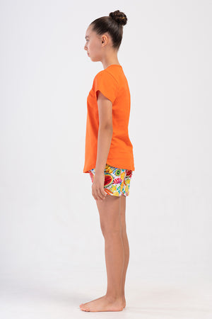 Kids' Girl Supreme Qesa Colorful Short Set
