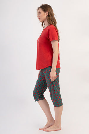 KADIN XXL KAPRI TAKIM SUPREM 408203 - Vienetta1.GrupPETROL