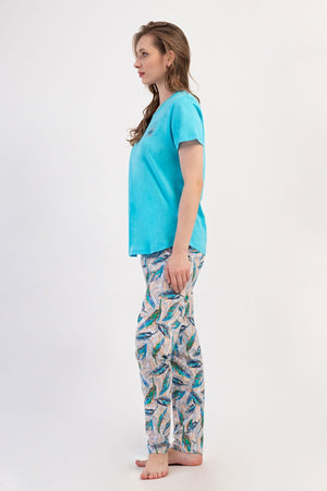 KADIN XXL PIJAMA TAKIM SUPREM 408213 - Vienetta1.GrupMINT