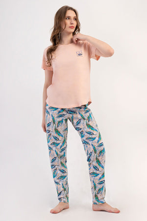 KADIN XXL PIJAMA TAKIM SUPREM 408213 - VienettaSOFT PINK1XL