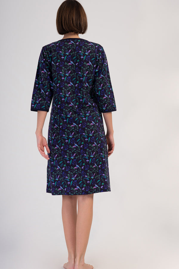 Woman Supreme Big Size Bekira Home Dress