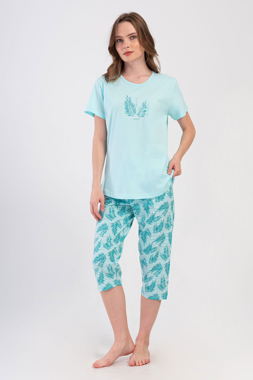 KADIN XXL KAPRI TAKIM SUPREM 408227 - Vienetta1.GrupMINT