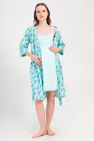 Woman Supreme Valone Pregnant Dressing Gown Set