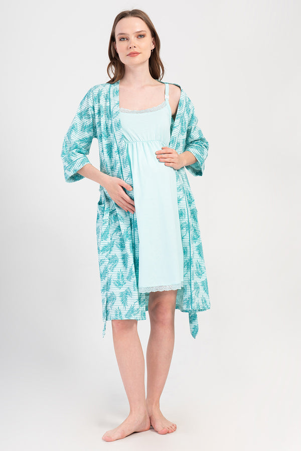 Woman Supreme Valone Pregnant Dressing Gown Set