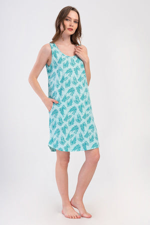 KADIN GENIS ASKILI TUNIK 408231 - Vienetta1.GrupMINT