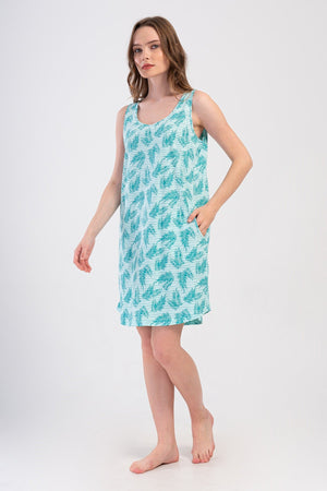 KADIN GENIS ASKILI TUNIK 408231 - Vienetta1.GrupMINT