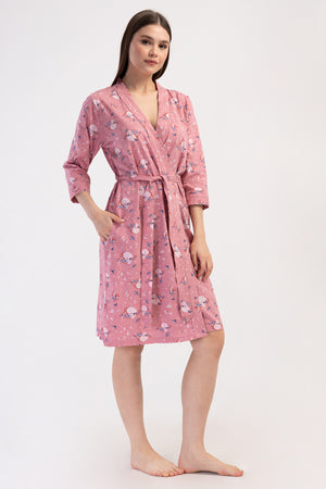 KADIN SUPREM 3/4KOL SABAHLIK 408237 - Vienetta1.GrupPINK