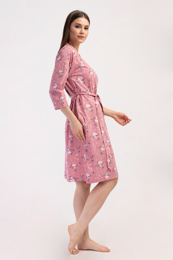 KADIN SUPREM 3/4KOL SABAHLIK 408237 - Vienetta1.GrupPINK