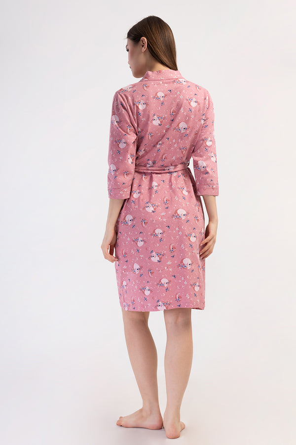 KADIN SUPREM 3/4KOL SABAHLIK 408237 - Vienetta1.GrupPINK